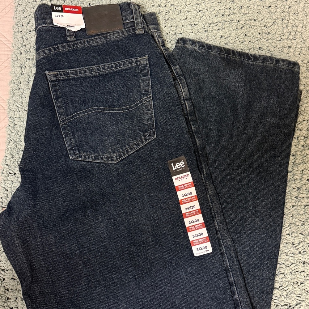 Lee Men’s Relaxed Jeans - 34x30
